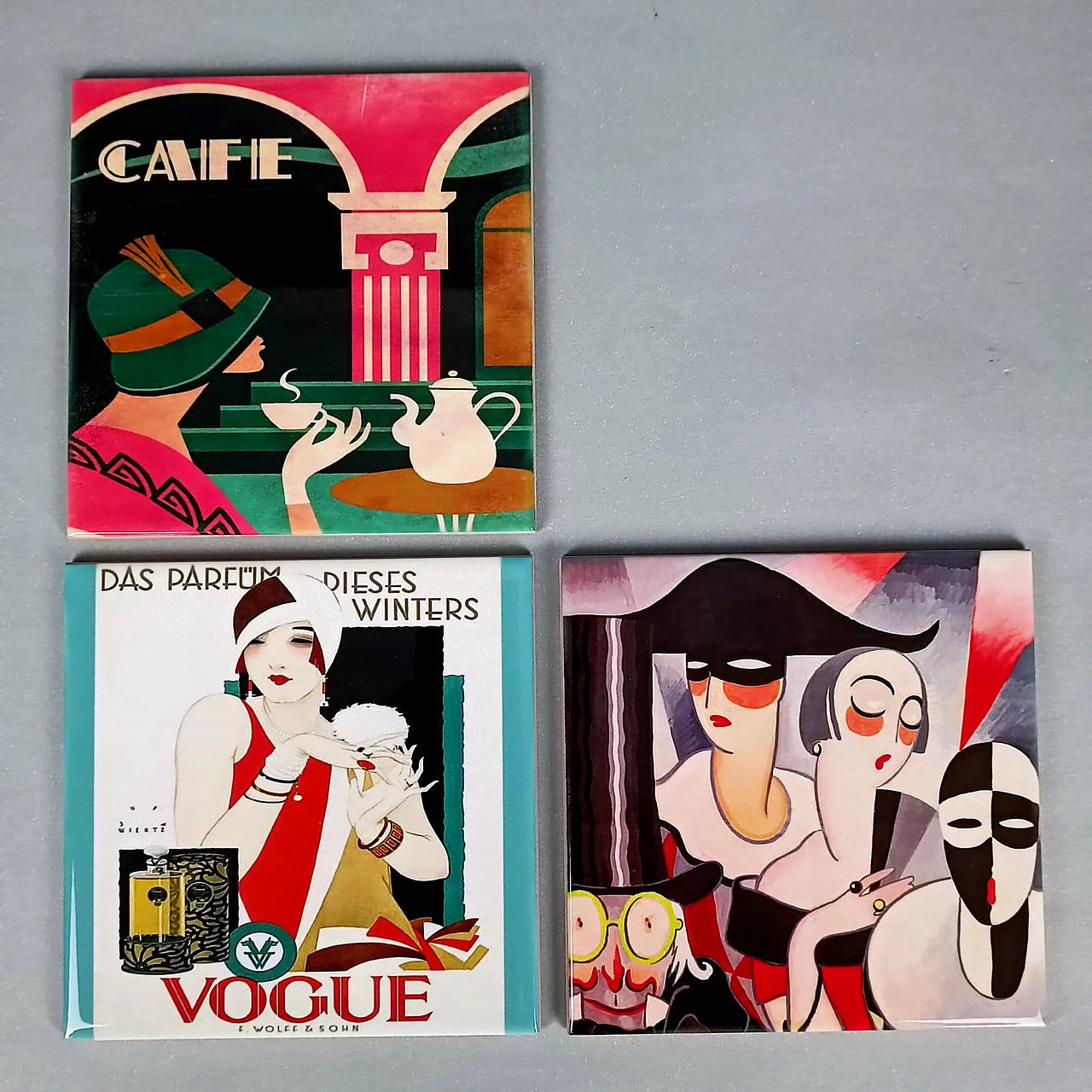 Set de Azulejos "Estilo Art Déco"