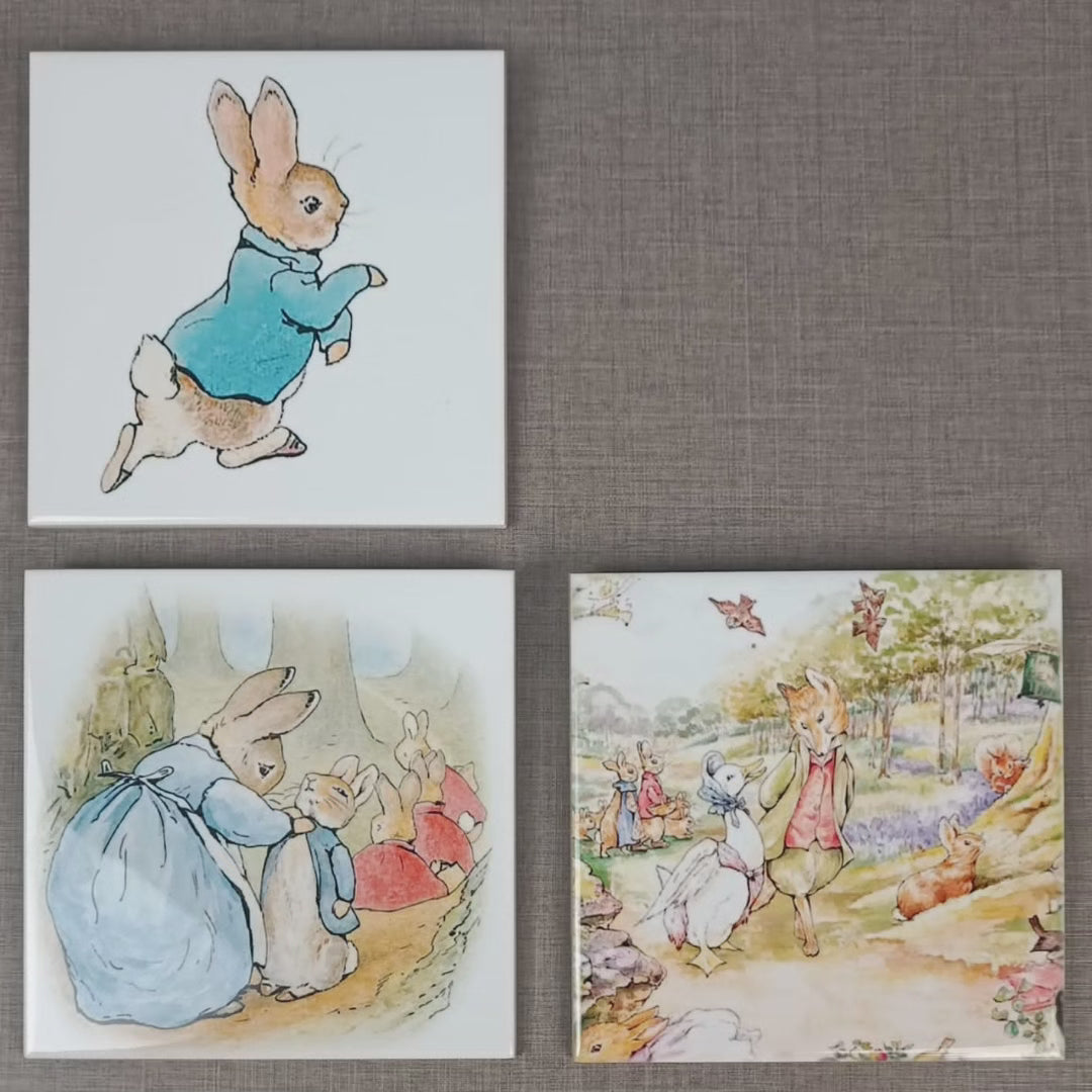 Set de Azulejos "Peter Rabbit"