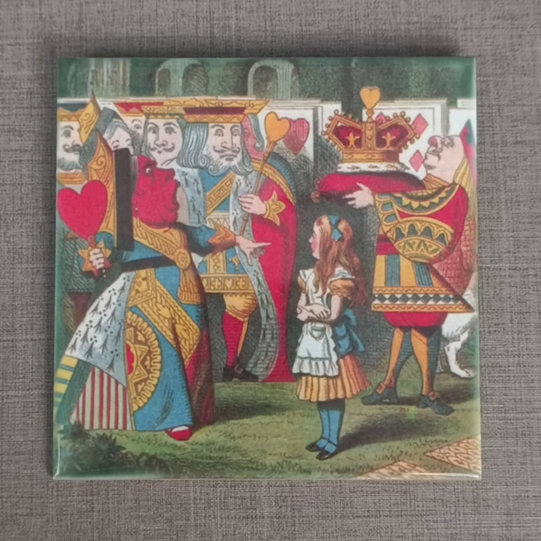 Set de Azulejos "Alicia en el País de las Maravillas".