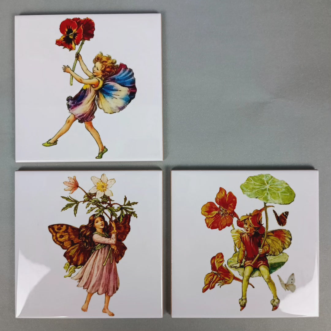 Set de Azulejos "Hadas"