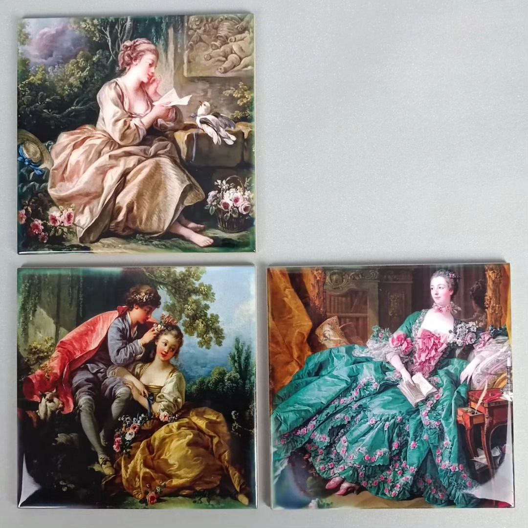 Set de Azulejos "François Boucher"