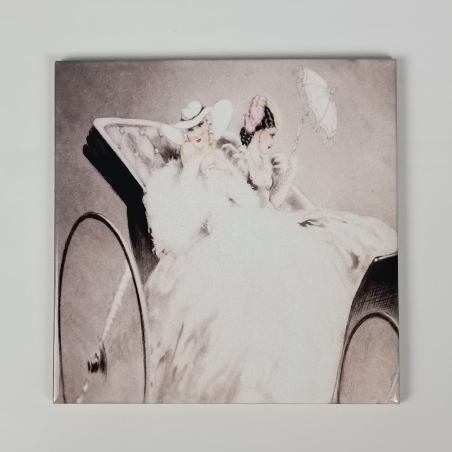Set de Azulejos "Louis Icart".
