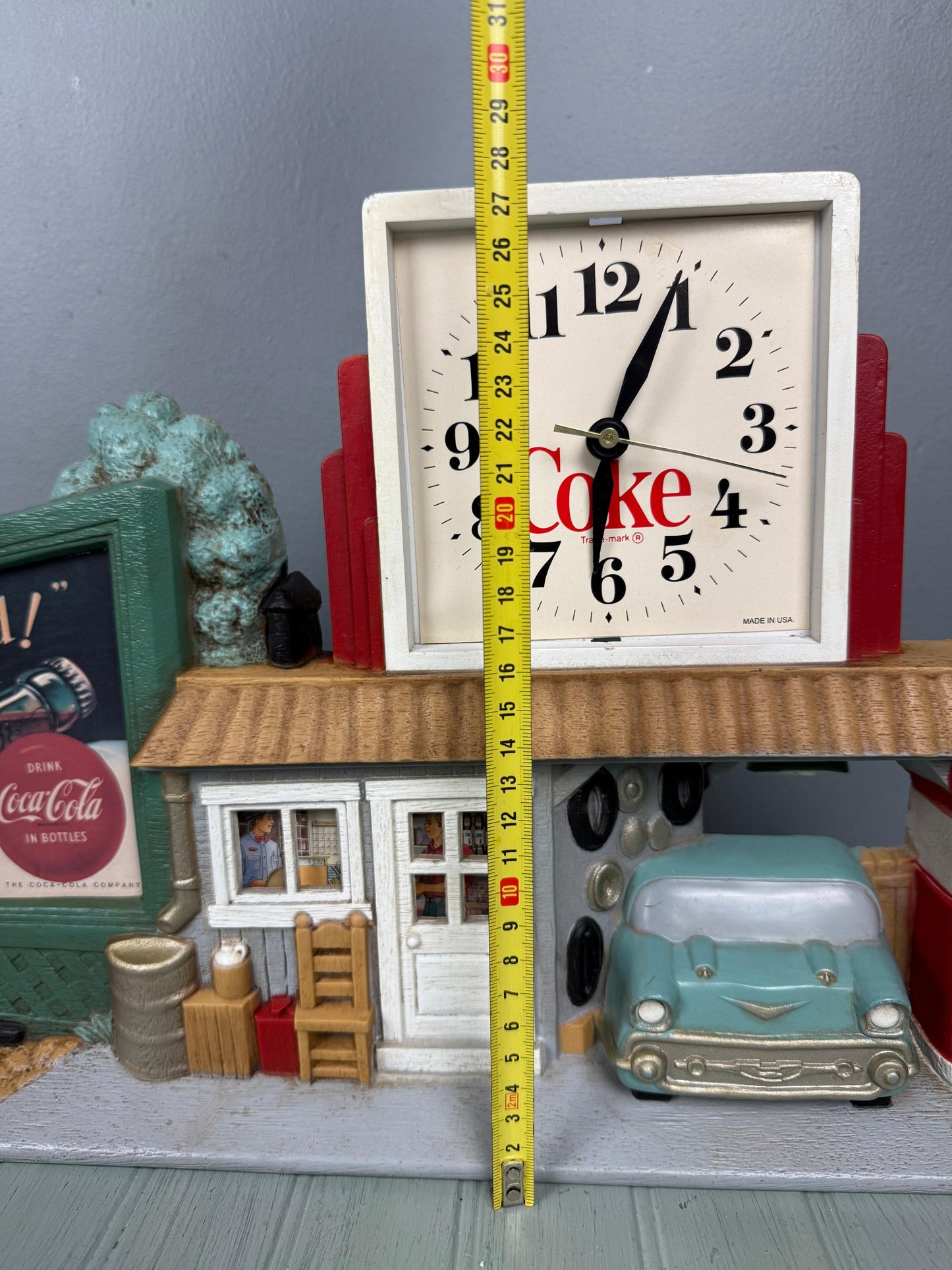 Reloj Estacion de Servicio “Coca-Cola”, años 90