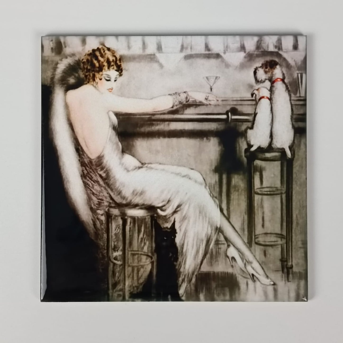 Set de Azulejos "Louis Icart".