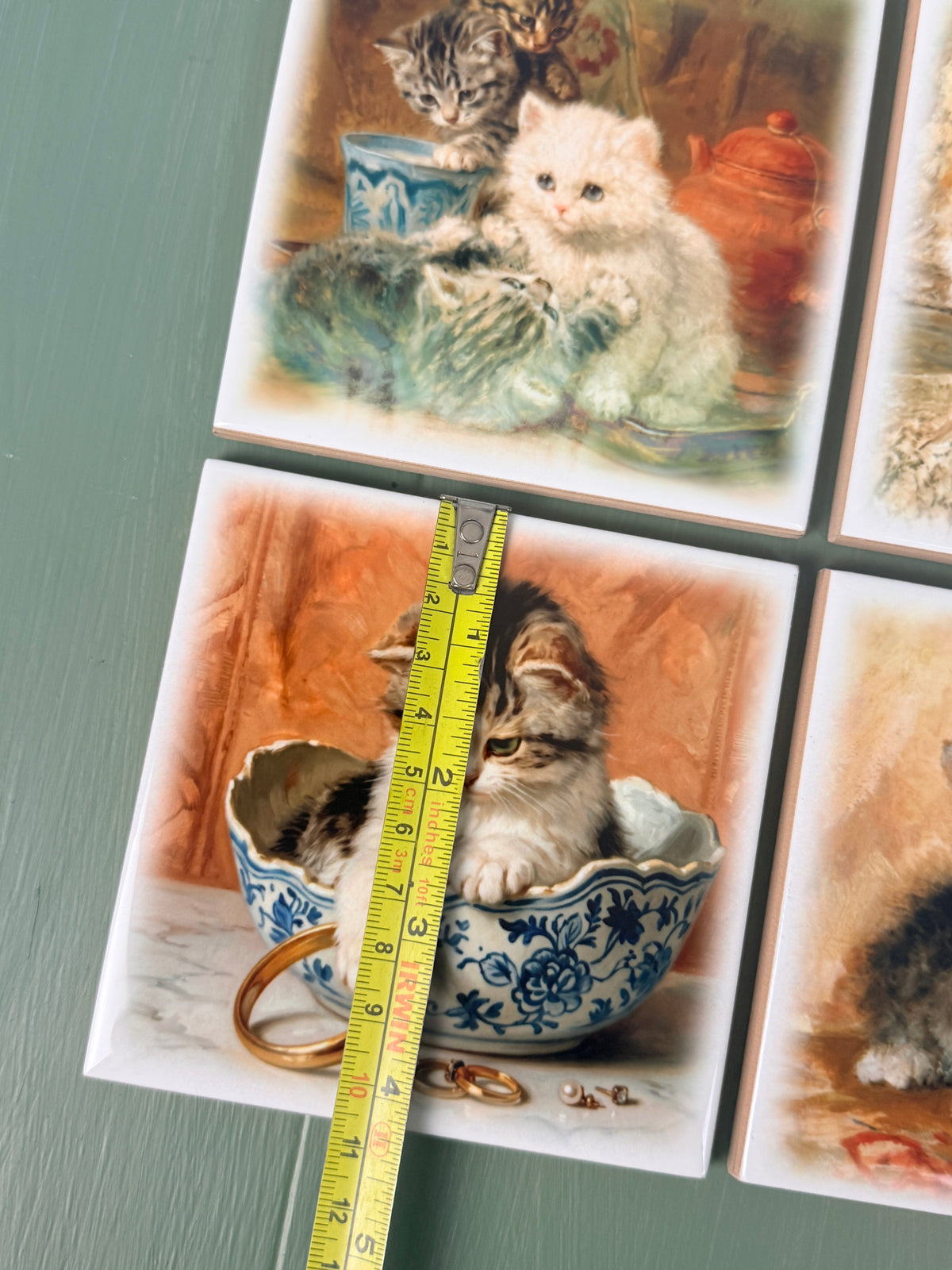 Set de Azulejos “Henriette Ronner-Knip”.