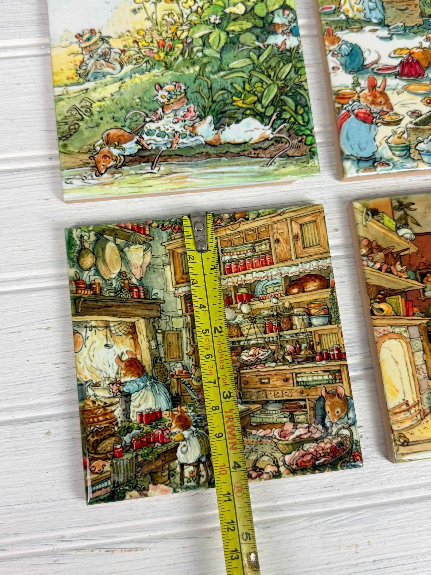 Set de 6 Azulejos "Brambly Hedge"