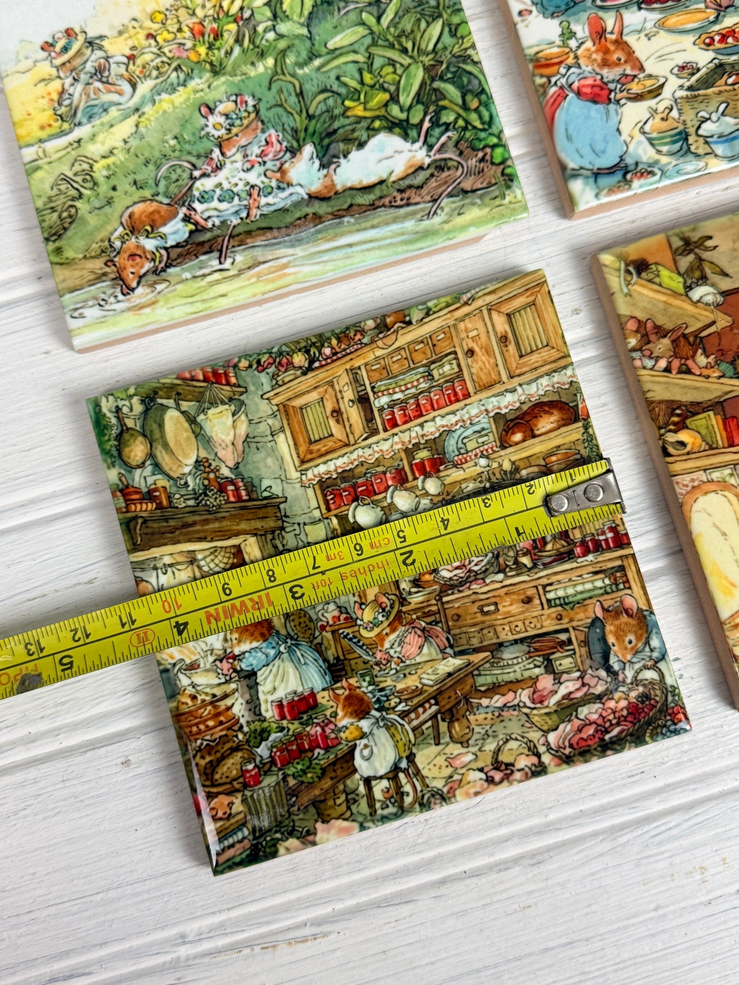 Set de 6 Azulejos "Brambly Hedge"