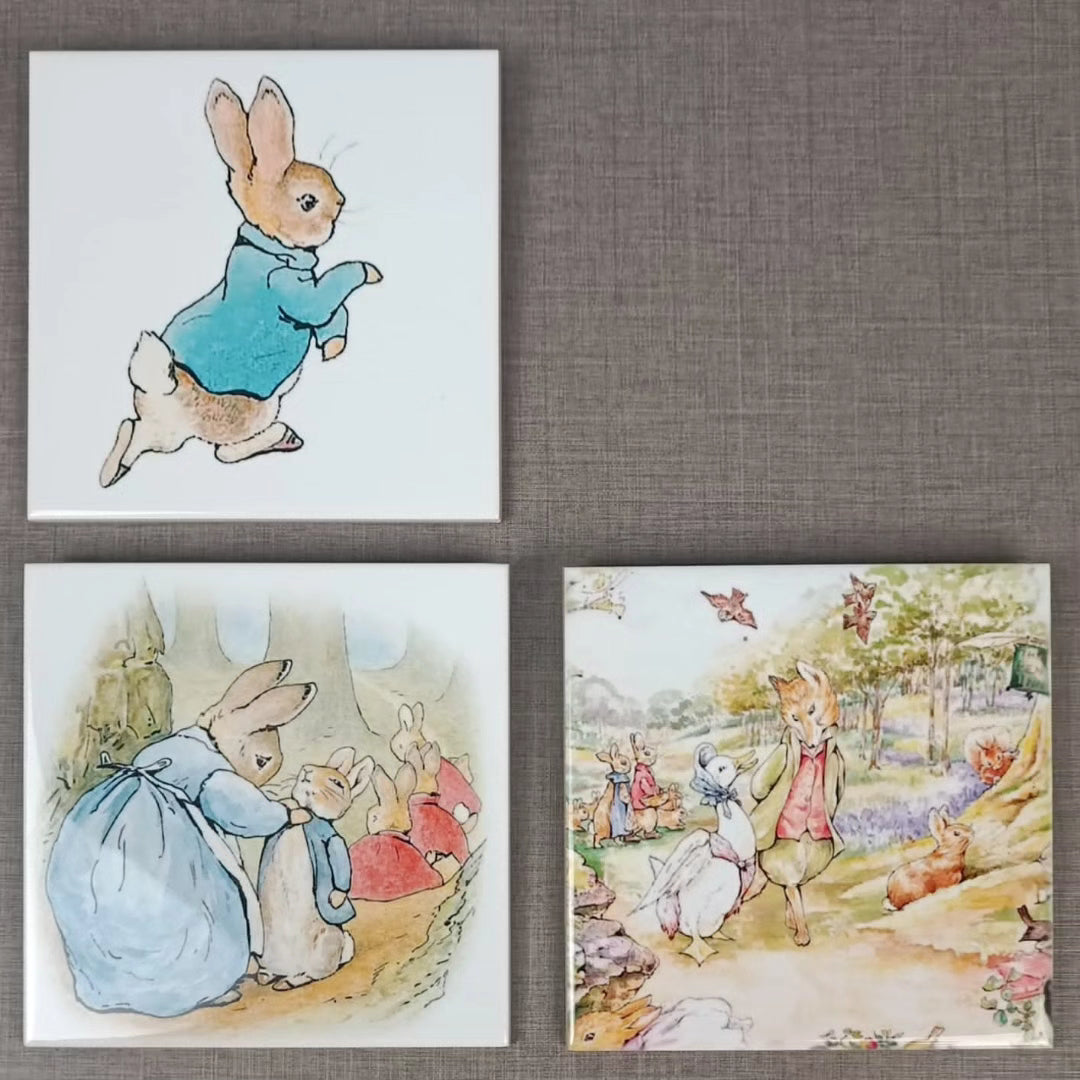 Set de Azulejos "Peter Rabbit"