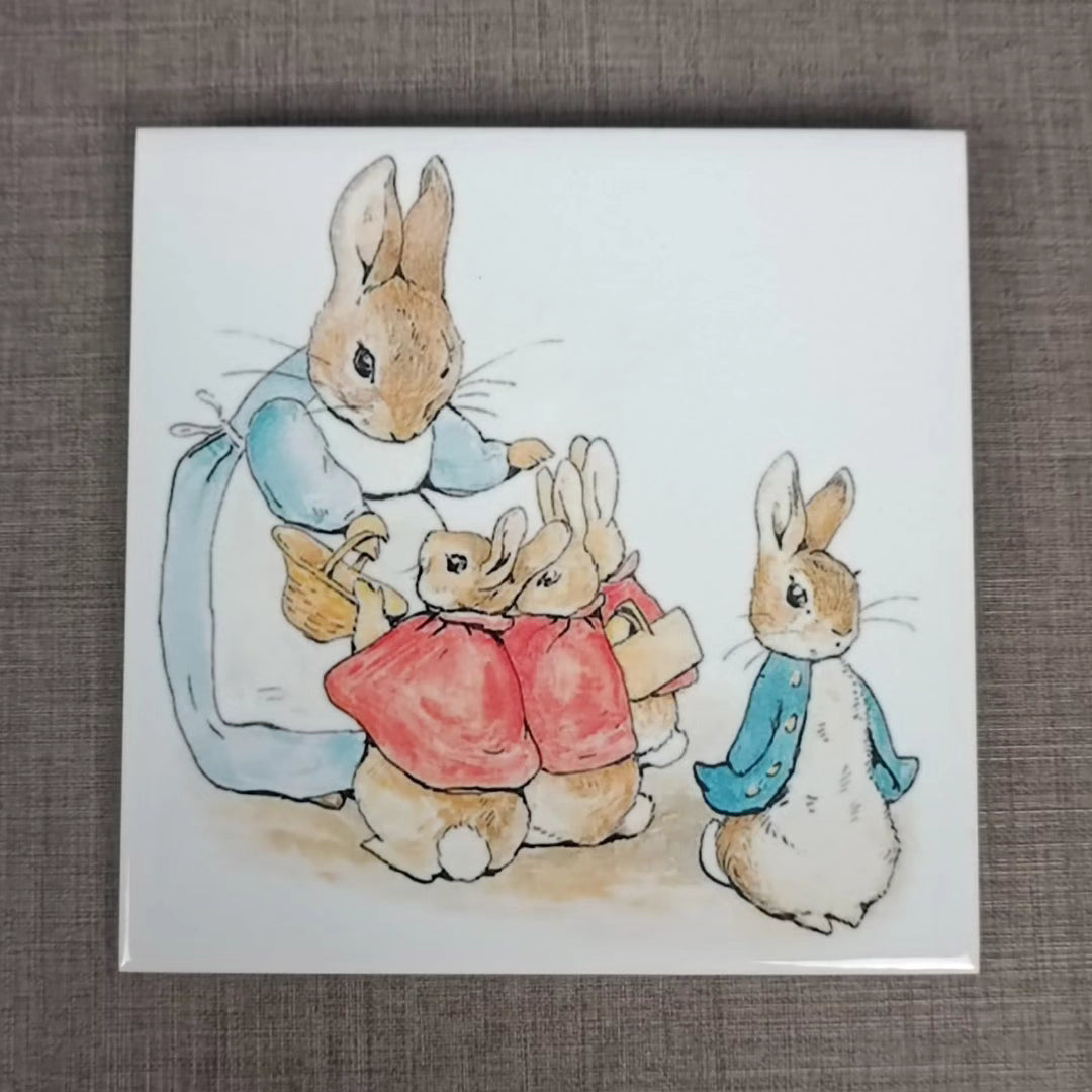 Set de Azulejos "Peter Rabbit"