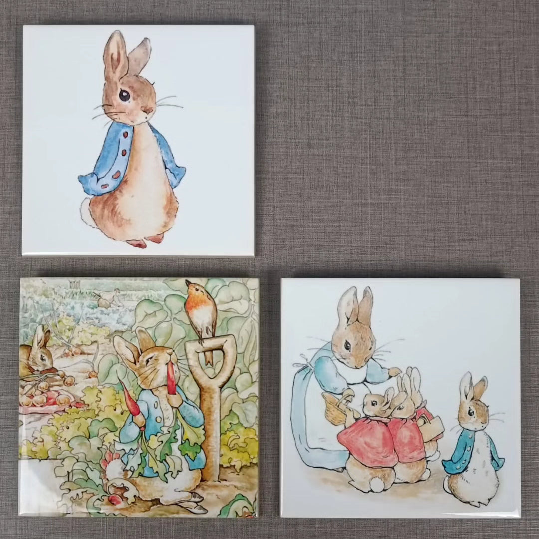 Set de Azulejos "Peter Rabbit"