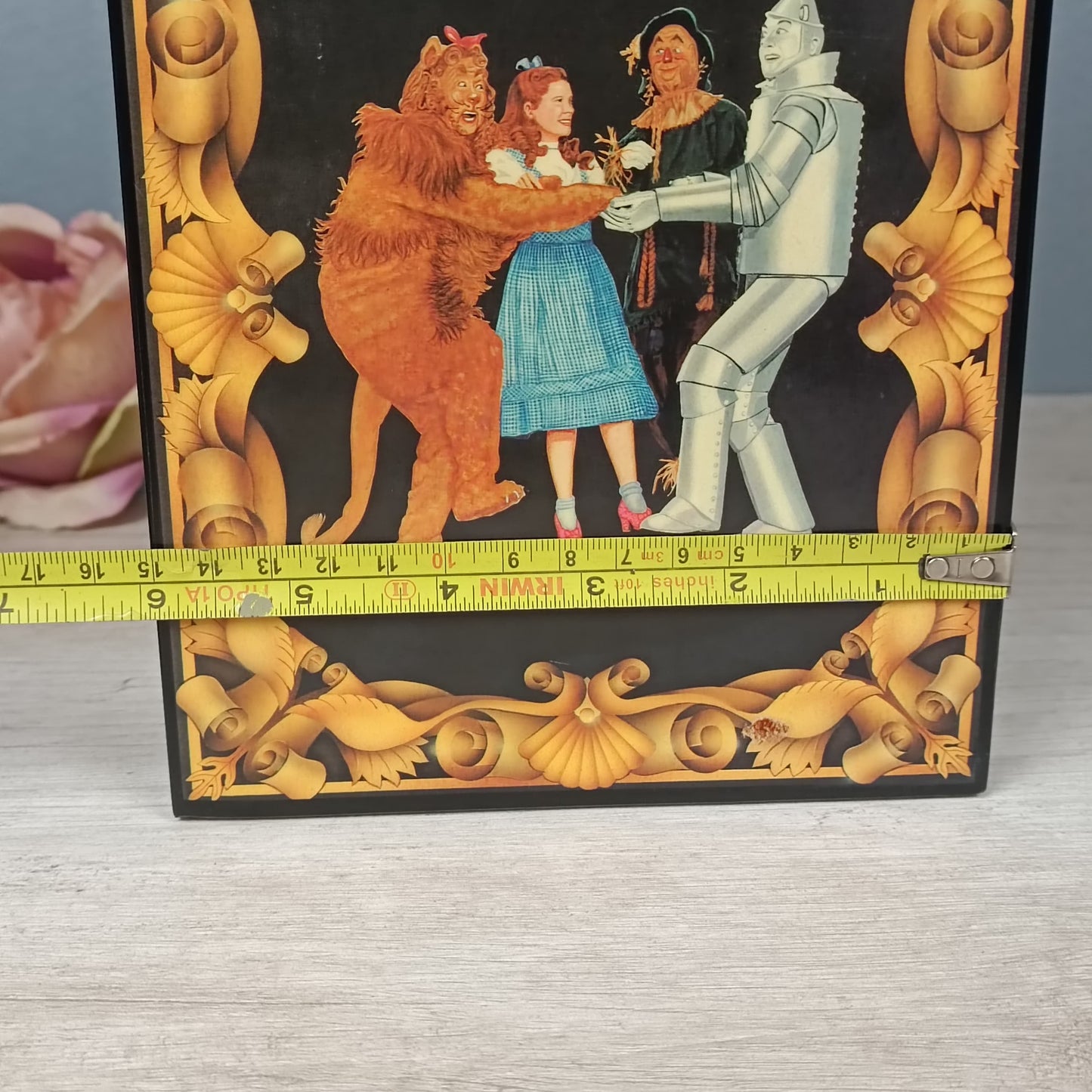 Caja Musical "El León - El Mago de Oz", años 80.