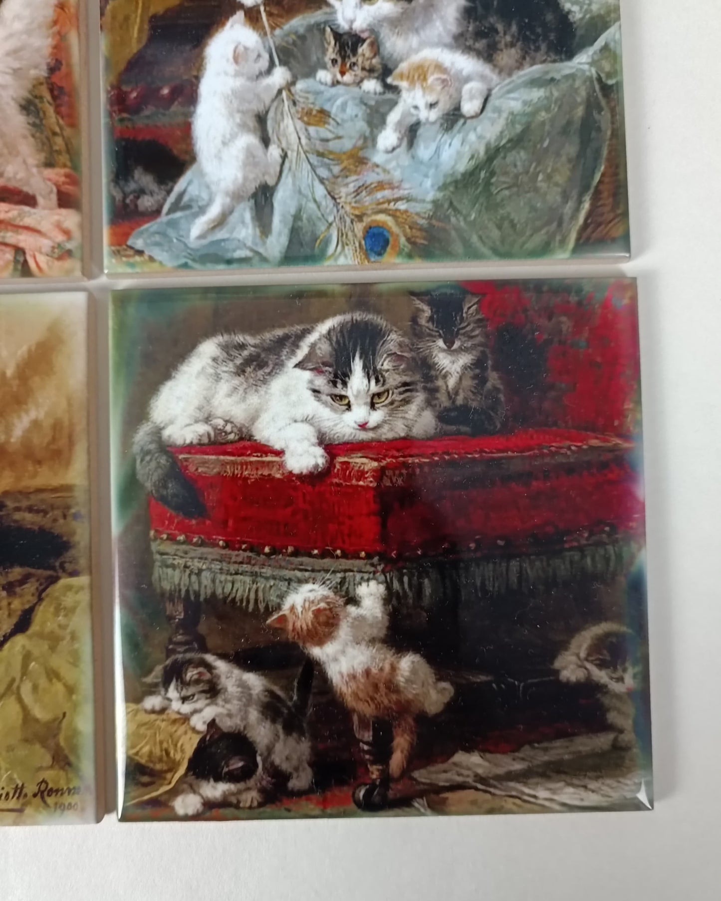 Set de Azulejos "Henriette Ronner-Knip"