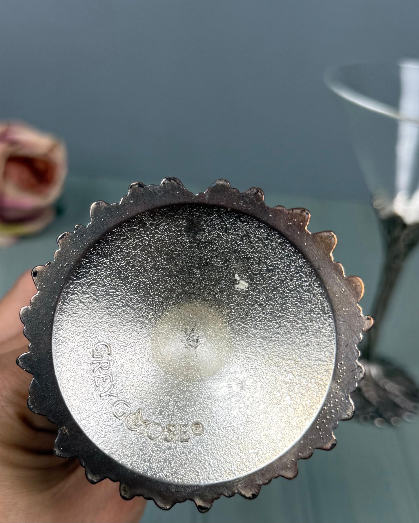 Par de Copas de Cóctel “Grey Goose”, años 2000