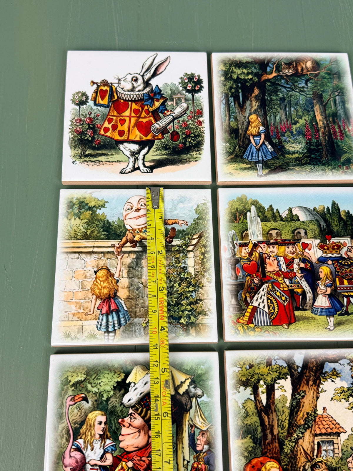 Set de Azulejos “Alicia en el País de las Maravillas”