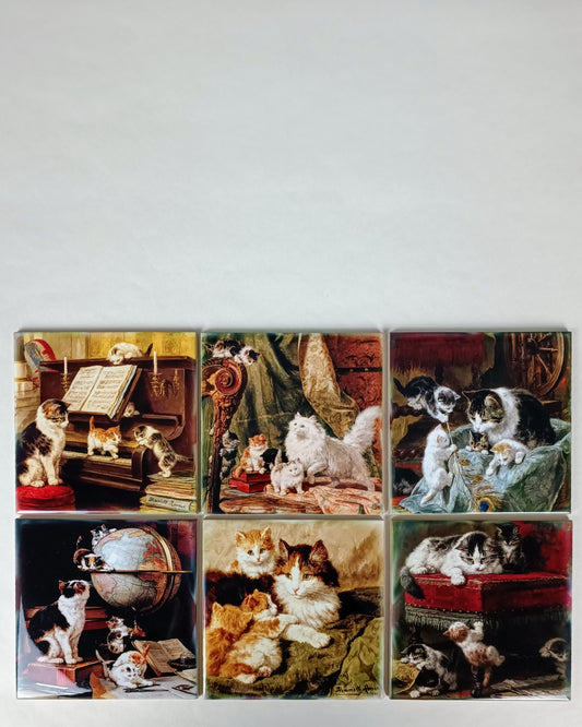 Set de Azulejos "Henriette Ronner-Knip"