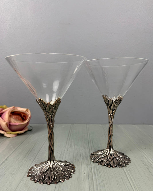 Par de Copas de Cóctel “Grey Goose”, años 2000