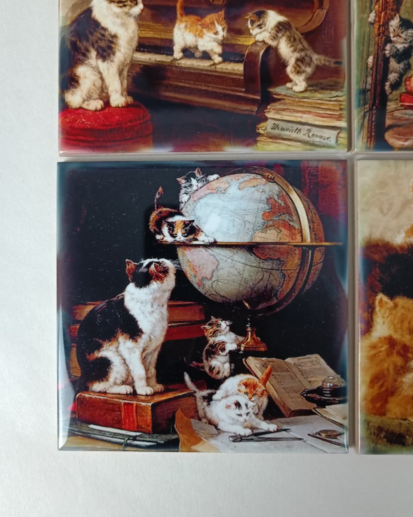 Set de Azulejos "Henriette Ronner-Knip"