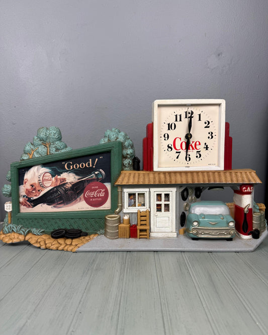 Reloj Estacion de Servicio “Coca-Cola”, años 90