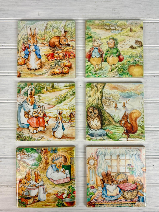 Set de Azulejos "Peter Rabbit"