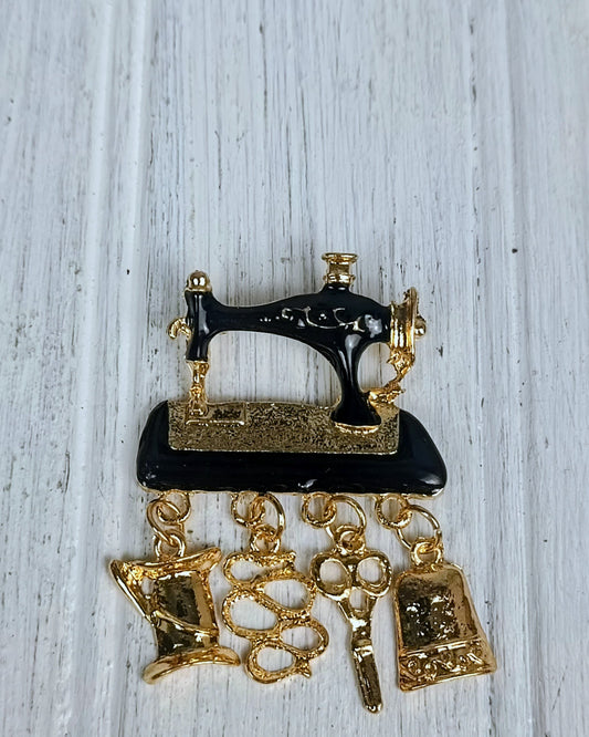 Prendedor "Maquina de Coser" (Retro)