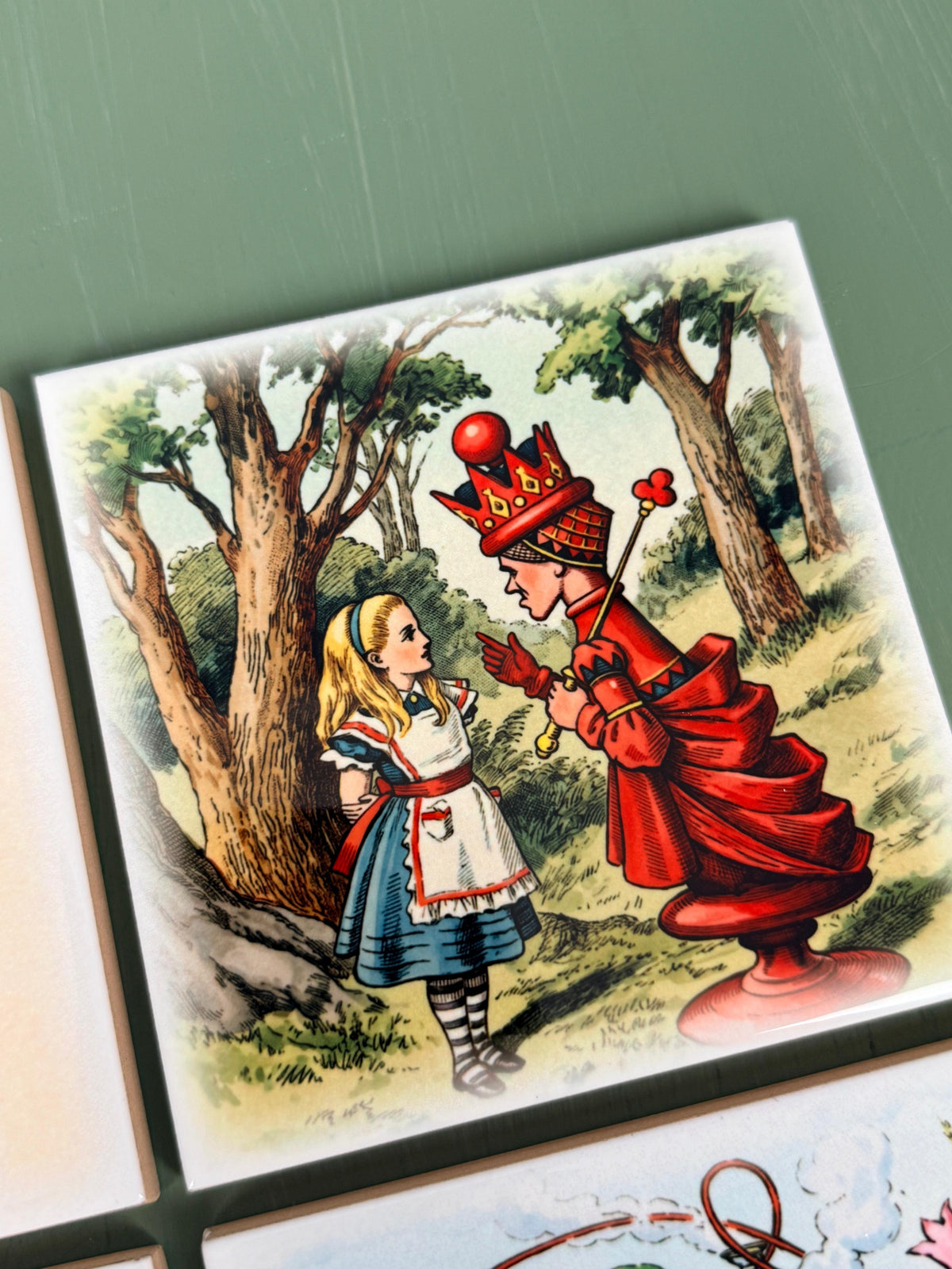 Set de Azulejos “Alicia en el País de las Maravillas ”