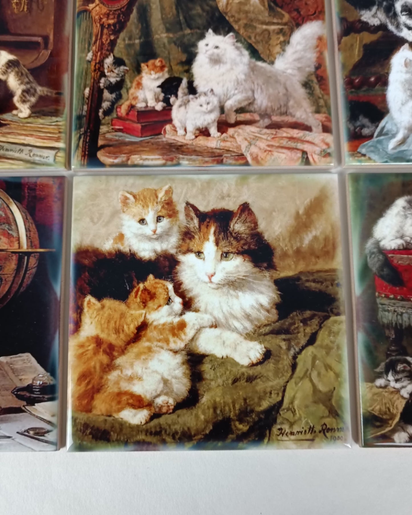 Set de Azulejos "Henriette Ronner-Knip"