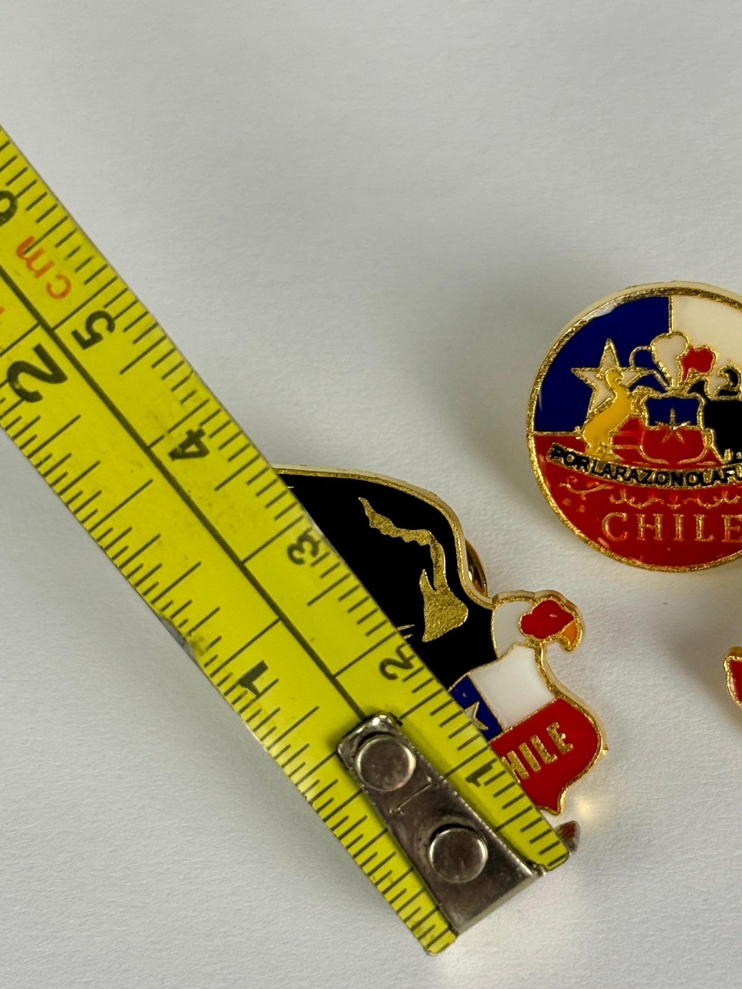 Set de 3 Pines "Chile" (Retro)