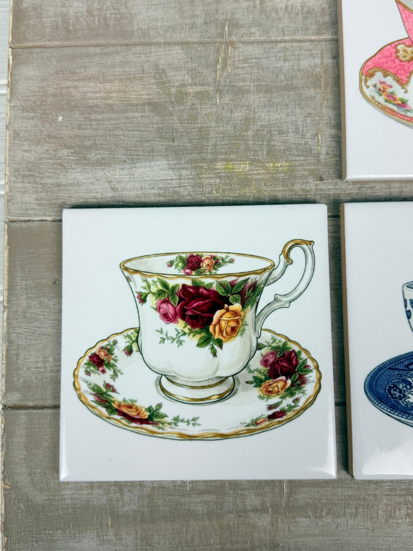 Set de Azulejos “Hora del té ”